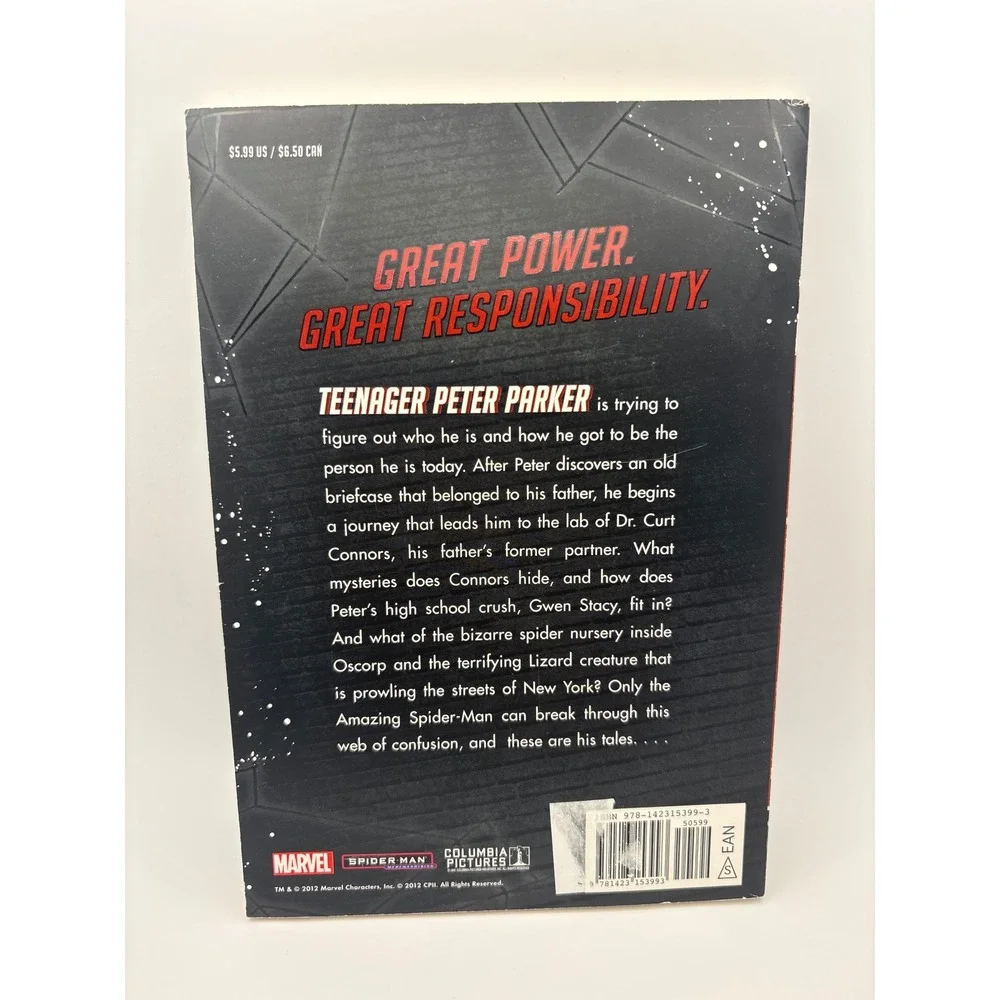The Amazing Spider-Man The Tangled Webs of Spider-Man 2012 Movie Tie-In Novel